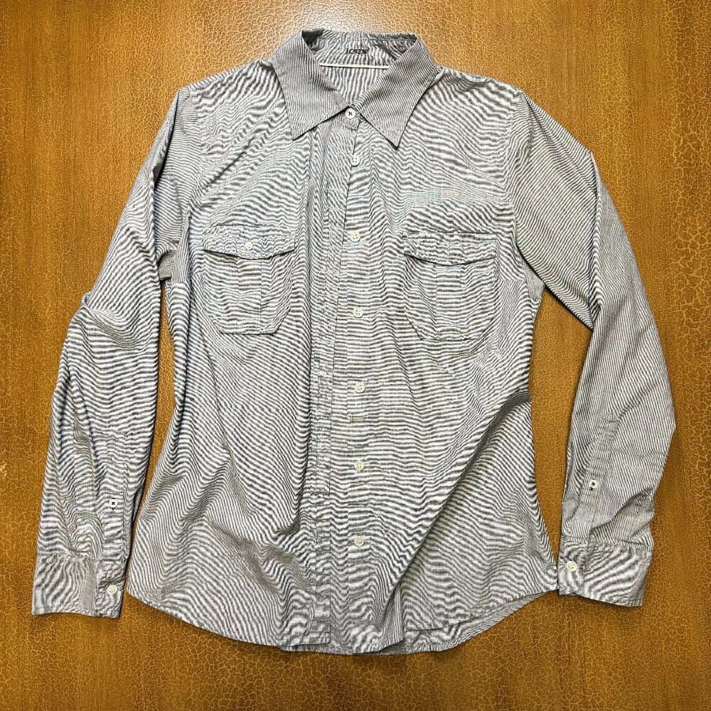 J Crew Button Blouse - Size Medium